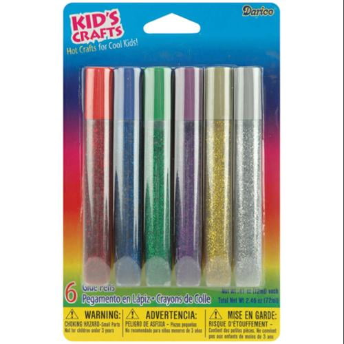 CraZArt Washable Glitter Glue, 9ct