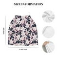 thumbnail image 6 of Fotbe Lilies Flowers Pattern Car Seat Covers for Babies, Nursing Breastfeeding Cover Infant Carseat Canopy, Soft Stretchy Carrier Cover, 6 of 9