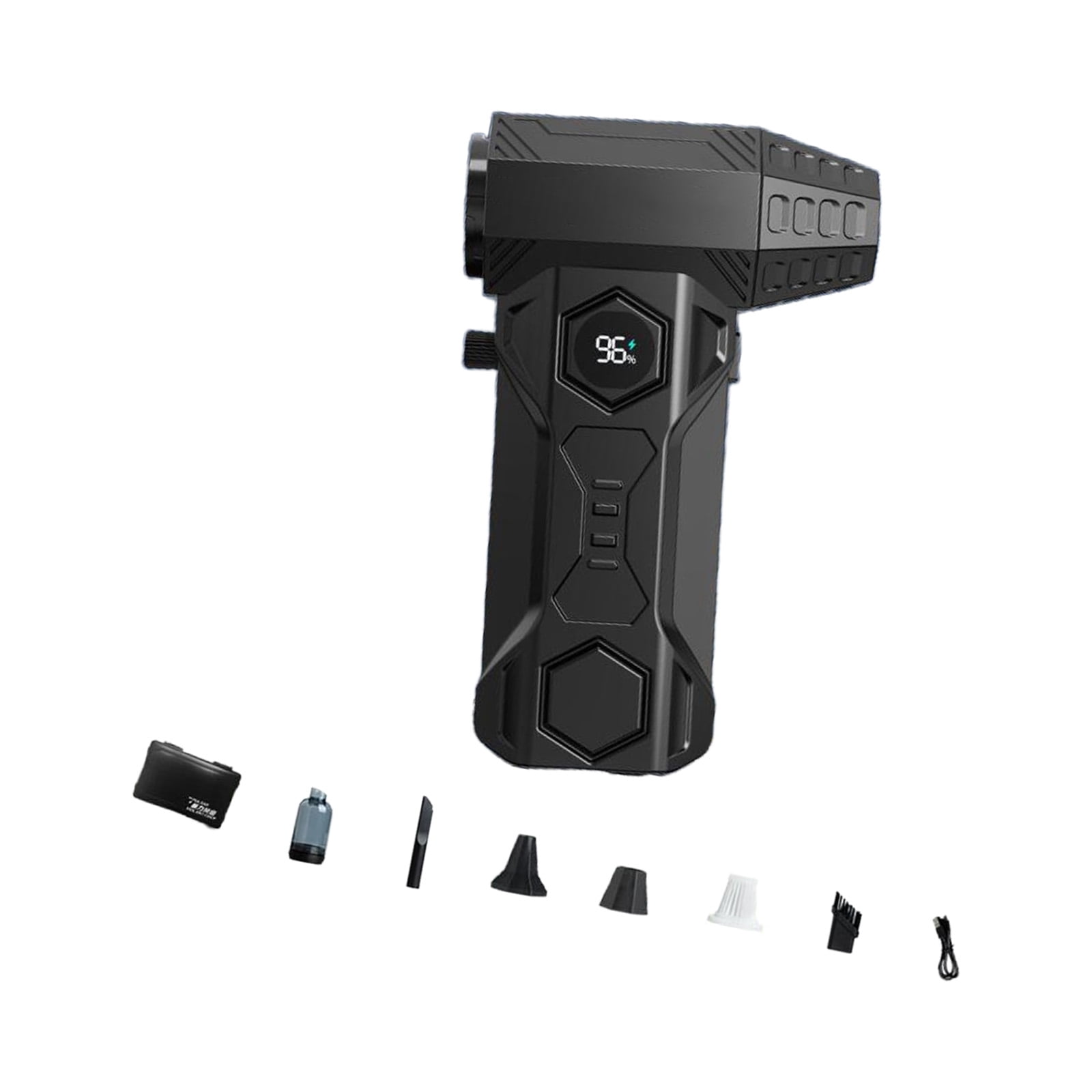 Small USB Powered Boosts Blower 580000 High Speed Air Dusters Ergonomic Grip For Electronics Car Cleaning Use