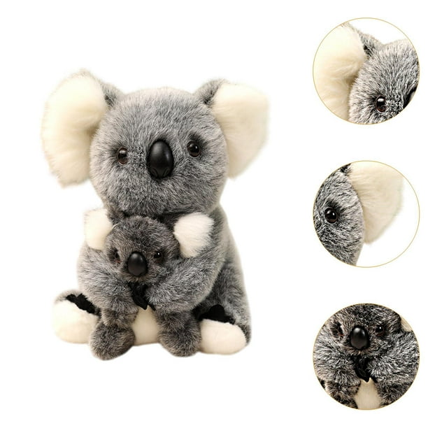 Doudou Et Compagnie Mochila De Peluche Koala Gris | 20 X 20 X 10 Cm, Ideal Para Bebé Y Niños De Guardería, Colección UNICEF