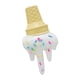 thumbnail image 4 of Figura de cono de helado derretido, estatua, accesorio de playa de verano, artesanía de helado simulado, escultura creativa de resina, juguete, 4 of 9