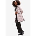 thumbnail image 3 of Ellos Women's Long Quilted Hooded Jacket, 3 of 5