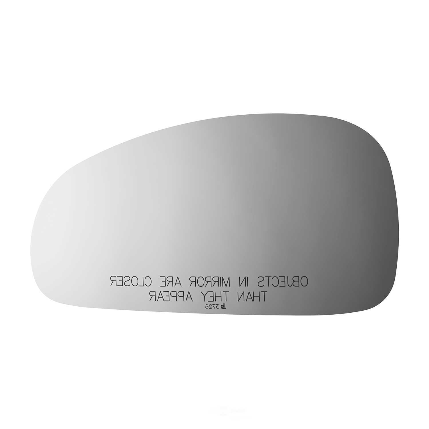Burco Side View Mirror Replacement Glass - Clear Glass - 3726