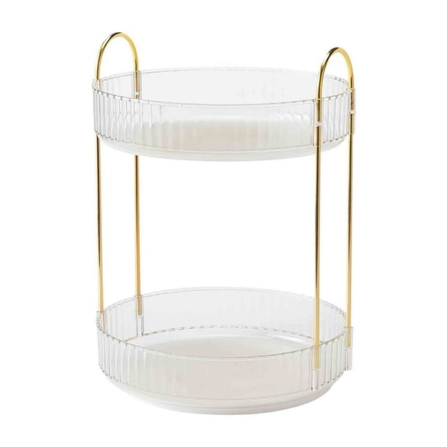 Creative 360 ° Rotation To Control Shelf Height Cosmetic Storage Box For Storing Cosmetics And Seasonings