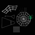 thumbnail image 3 of Mr. Halloween 4-Foot Outdoor Animated Spider Web, 3 of 9
