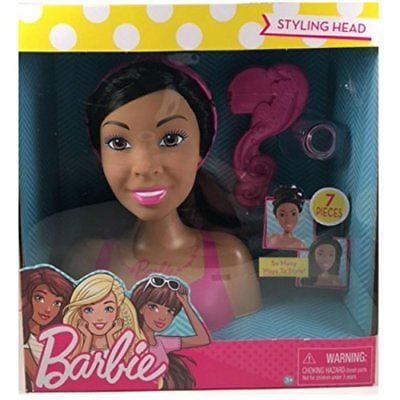 african american barbie head