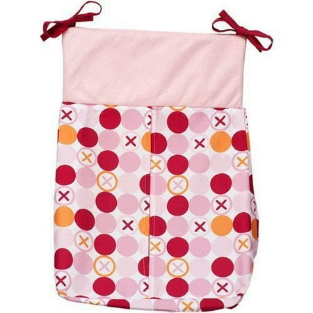 Hugs & Kisses Girl Diaper Stacker - Simply Baby
