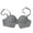 Black, variant on Bmisegm Women's Bra for Comfort and Style for Everyday Use Seamless Design Adjustable Straps Variety of Sizes Blue 32