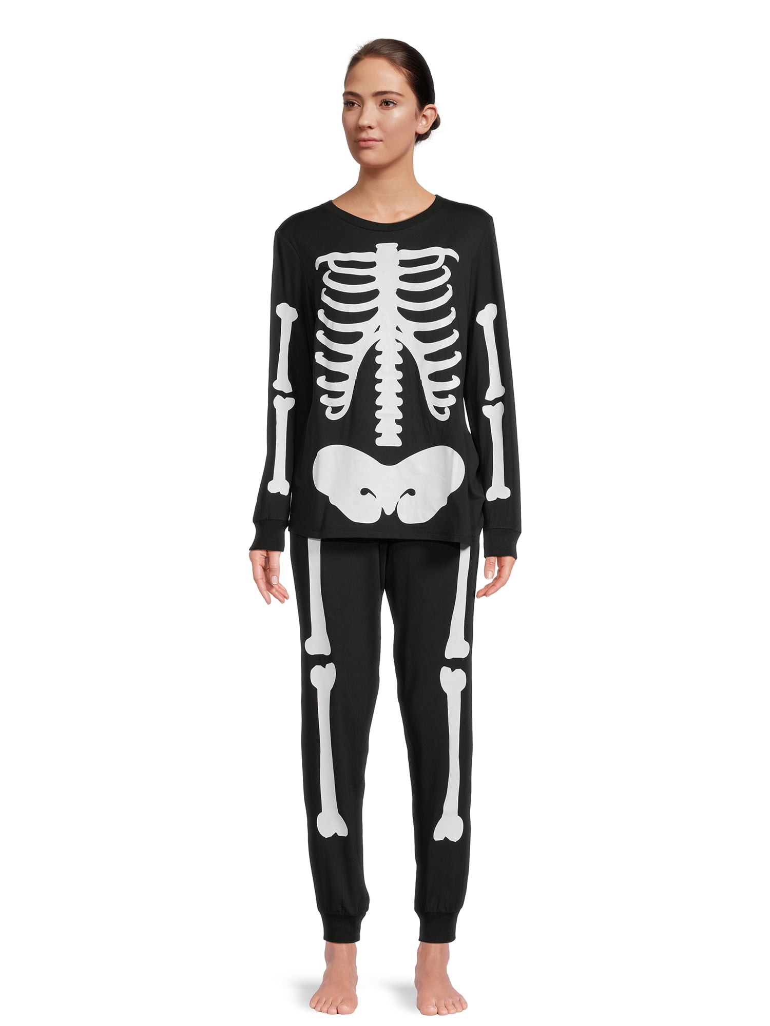 Way To Celebrate Women's Halloween Family Pajama Set, Sizes S to 3X