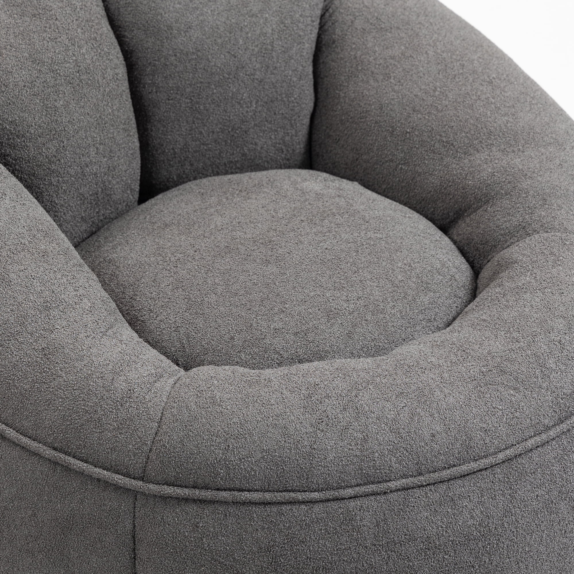 Armrest Bean Bag Chairs with Filler Comfy Bean Bag Chair for Adults and Kids Soft Microfiber Velvet Floor Sofa for Living Room Bedroom No Assembly Required Bag with Footrest