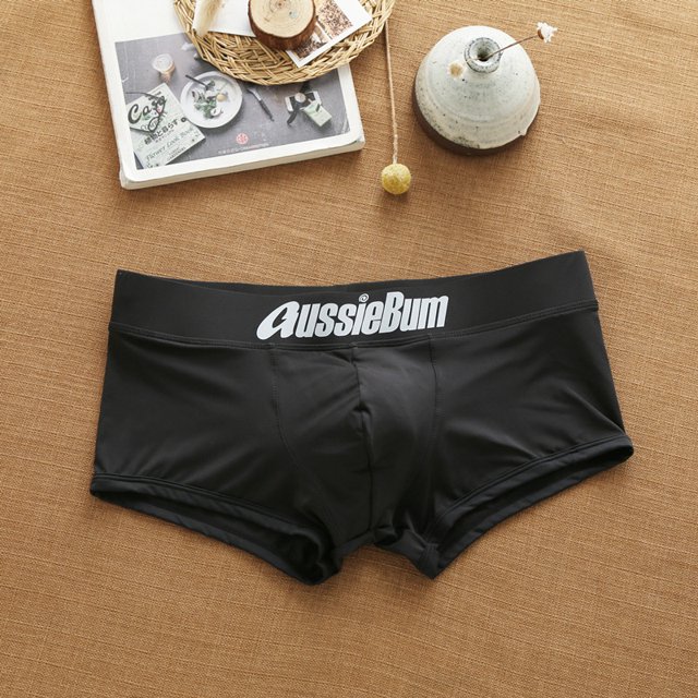 Men Triangle Underwear Low Rise Fashion Increase Capsular Elasticity Body Bag Hugging Comfortable Briefs Slip Dropshipping boxer black L