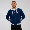 thumbnail image 4 of Men's-Darius Rucker Collection by Fanatics  Navy Cleveland Guardians Full-Snap Hooded Jacket, 4 of 6