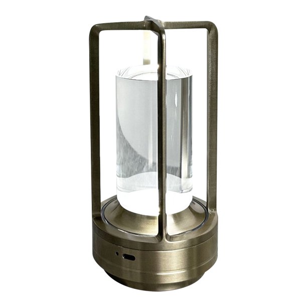 Lámpara Mesa Inalámbrica LED Recargable Infinitamente Atenuando Táctil ()