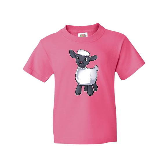 Inktastic Cute Little Lamb Youth T-Shirt