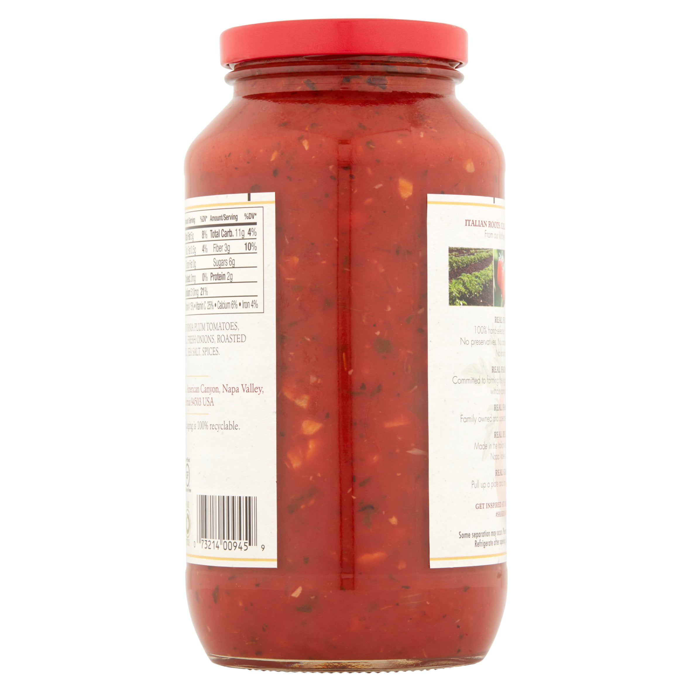 (2 pack) Mezzetta Family Recipes Roasted Garlic Sauce 25 oz Jar