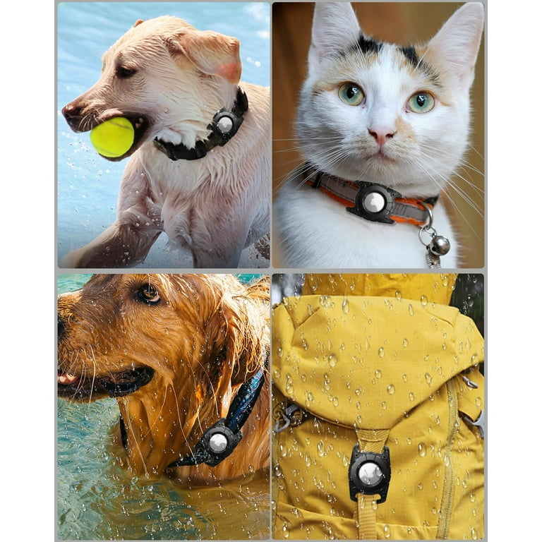 Airtag Dog Collar Holder for Apple Air Tag Protective Cat Collar Bag Pet  Bulk ♡