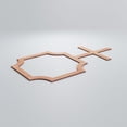 thumbnail image 3 of Ekena Millwork 26 7/8"W x 15 3/8"H x 1/4"T Medium Bradley Decorative Fretwork Wood Wall Panels, Cherry, 3 of 14