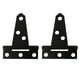 thumbnail image 1 of 2PCS 2 pulgadas en forma de T a prueba de herrumbre Hierro liviano Cobertizo Bisagra Correa de la puerta Bisagra Puerta Puertas Bisagras (Negro), 1 of 5