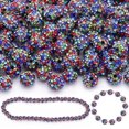 thumbnail image 1 of Craft Beads TINKRSTUFF, 100 unidades, diamantes de imitación negros de 1 cm, 1 of 6