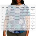 thumbnail image 2 of Hueook Plus Size Christmas T Shirts for Women Short Sleeve Graphic Tee Xmas Blue Snowflake Blue Holiday Top Multicolor 2X, 2 of 5