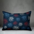 thumbnail image 2 of Creative Products Fireworks Pattern on Blue 14x20 Indoor / Outdoor Pillow, 2 of 2