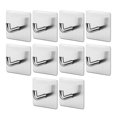 thumbnail image 4 of Goriertaly Made Of Stainless Steel Durable And Rust-resistant Towel Hooks Space-saving Solution Versatile As Shown 5Set, 4 of 6