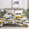 thumbnail image 4 of Construction Trucks Flannel Lightweight Blankets Quilt Plush Fleece Soft Bedding Throw Blanket for Couch and Bed 50"x40" for Kids, 4 of 6