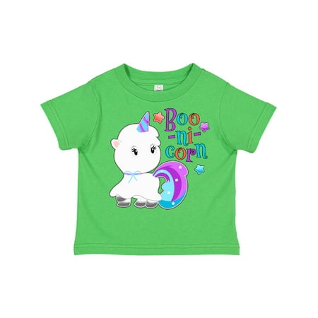 

Inktastic Boo-nicorn for Halloween Gift Toddler Boy or Toddler Girl T-Shirt