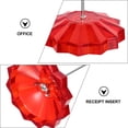 thumbnail image 3 of OULII 2 Pcs Fourchette à Factures Reçu Plastique Rouge pour Chèques de Restaurant, 3 of 8