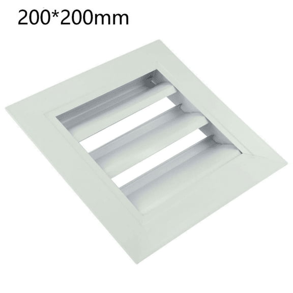 Weatherproof Aluminum Louvers Ventilation Air Vent Grille Ventilation Cover