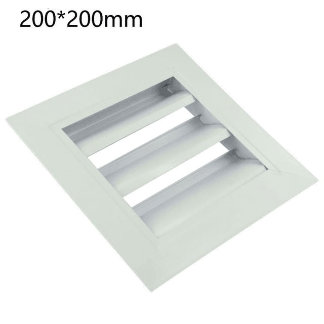 Aluminum Louvers Vent Cover Offering Excellent Airflow and Easy Maintenance