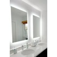 thumbnail image 5 of LED Side-Lighted Bathroom Vanity Mirror: 20" wide x 28" tall - Commercial Grade - Rectangular - Wall-Mounted, 5 of 6
