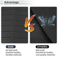 thumbnail image 4 of Unique Bargains Rear Cargo Liner Rear Trunk Mat for Mitsubishi Outlander 2022-2024 Anti-Slip Trunk Cargo Luggage Boot Tray Mat TPE 1 Pc Long Grid Pattern, 4 of 7