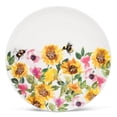thumbnail image 1 of Set of 6 Sunflowers & Bees Small Plate, 1 of 1