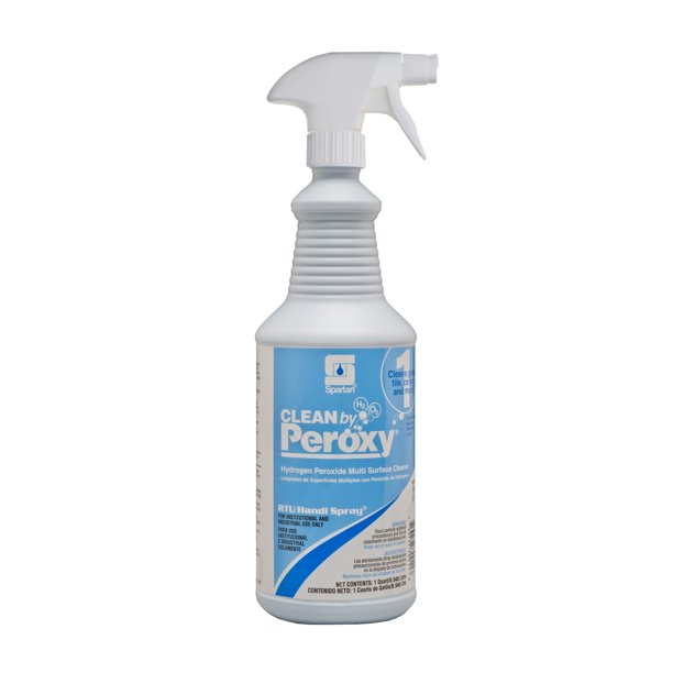 RTU Clean By Peroxy Handi Spray(12)All Purpose Hydrogen Peroxide
