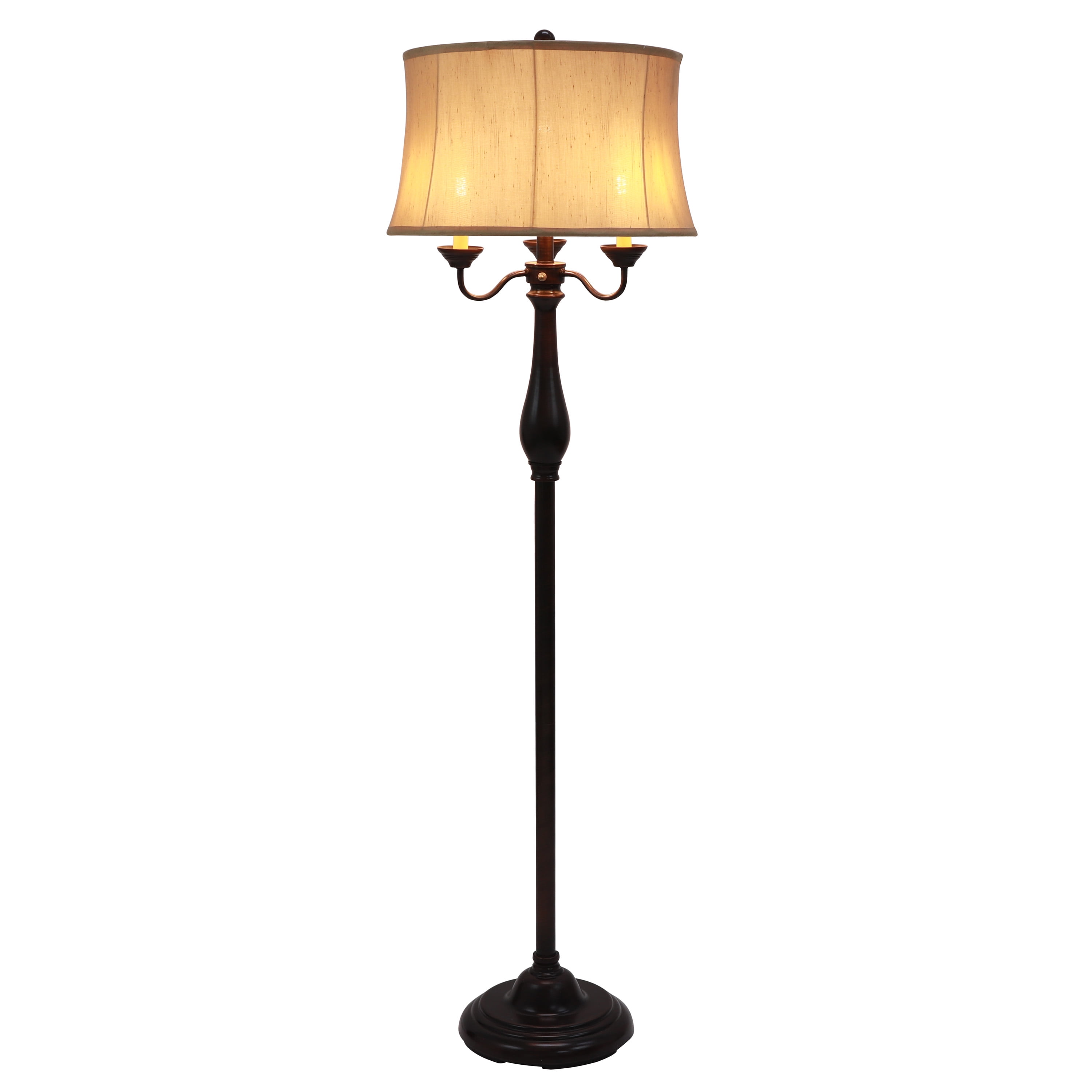 Bronze Repeat Six Way Floor Lamp Com