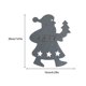 thumbnail image 5 of Yuarrent Cubiertos de Navidad, 4 Uds., bolsa, tenedor, soporte para cuchara de interior, tela, vajilla, bolsas, organizador de de cocina, Kits de decoración para fiestas Gris oscuro Yuarrent HA069000-02, 5 of 6