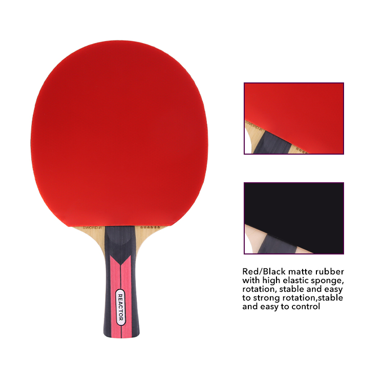 Reactor Sword-R Table Tennis Paddle - High-Performance Ping Pong Paddle for Competitive Play
