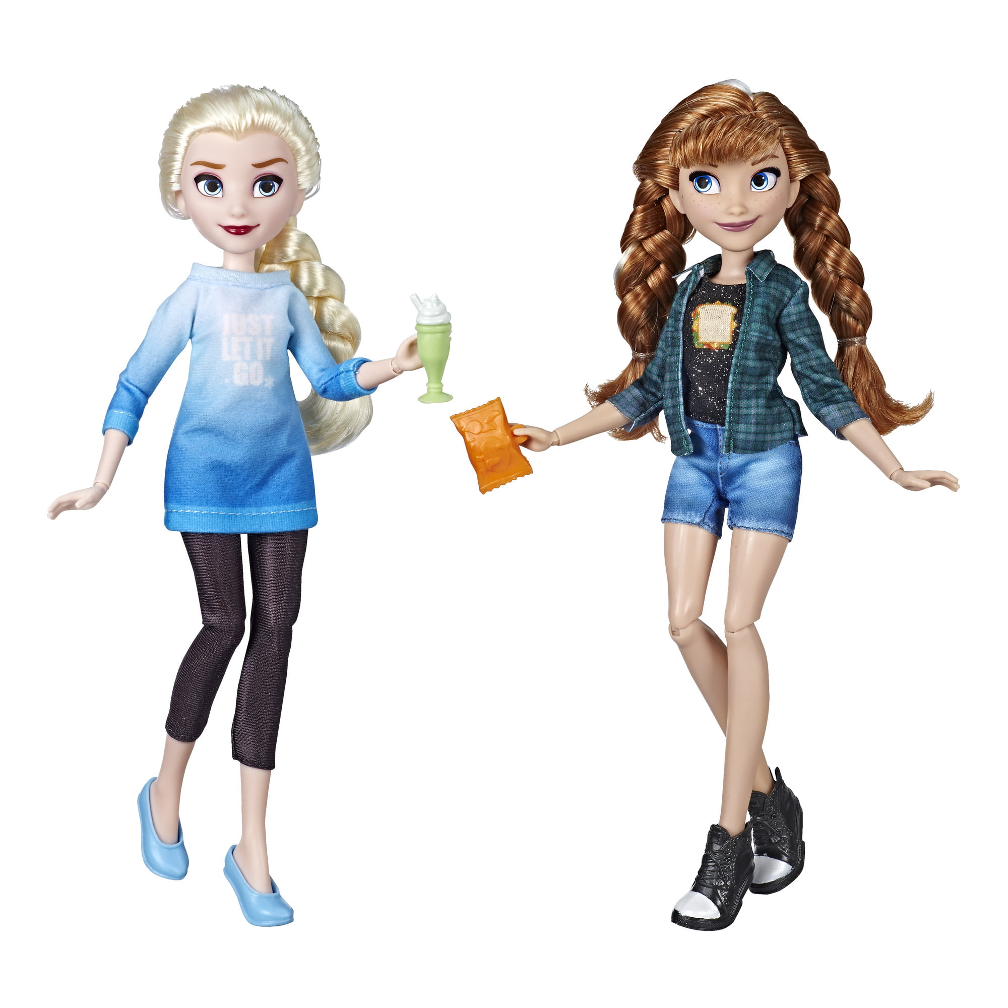 Disney Princess Ralph Breaks the Internet Movie Dolls, Elsa and Anna -  