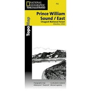 National Geographic Trails Illustrated M Prince William Sound East Map [Chugach National Forest], Book 762, (Paperback)