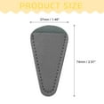 thumbnail image 2 of Uxcell 10 Pack Scissors Sheath, 2.9" x 1.5" Scissors Cover Protector PU Leather Portable Collect Bags, Dark Gray, 2 of 7