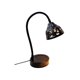 thumbnail image 1 of Lámpara eléctrica para velas, luz nocturna de Metal, decoración del hogar, adornos ajustables, derretidor de velas para mesa, vela , Redondo Negro Soledad Lámpara calentadora de velas, 1 of 8