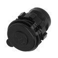 thumbnail image 4 of Adaptador Cargador USB para coche de 12 V/24 V con dos puertos y adaptador de corriente con medidor de voltaje (rojo), 4 of 7