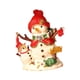 thumbnail image 5 of Joyero navideño con forma de muñeco de nieve, joyero, caja para anillos, cofre del tesoro, regalo único Blanco, 5 of 9