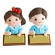 thumbnail image 1 of 2 unids graduación Tape Toppers de nuevo a la escuela Cupcake Toppers Decoraciones de pastel, 1 of 6