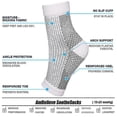 thumbnail image 2 of Neuropathy Compression Ankle Arch Support Socks Sports, 2 of 4