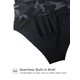 thumbnail image 5 of Pantalones cortos de natación CRZ YOGA para mujer, cintura alta, entrepierna de 6 pulgadas, 5 of 5