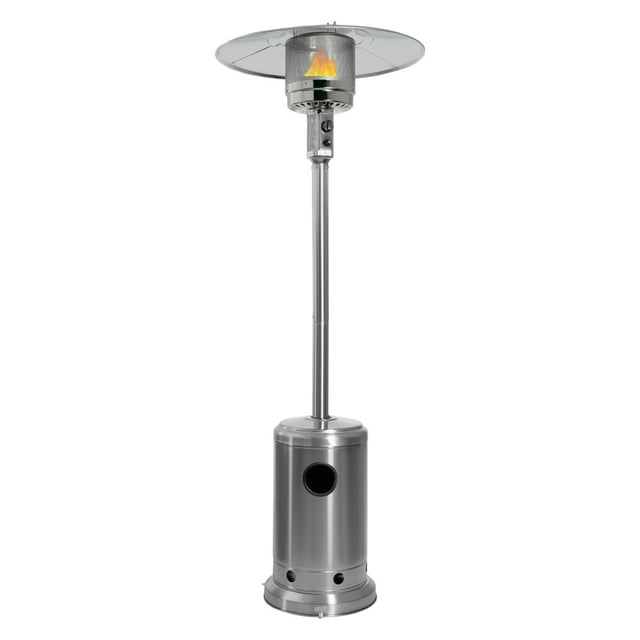 Calefactor Exterior Gas Lp Acero Inox Calenton Hongo Patio