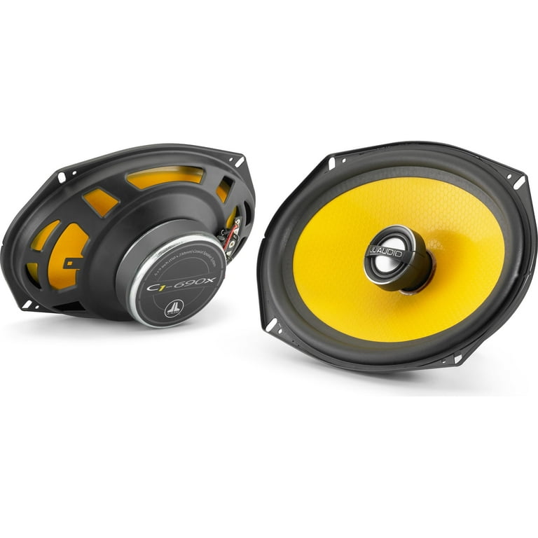 JL Audio C1-690x 6 x 9-inch Coaxial Speakers with 0.75-inch