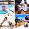 thumbnail image 7 of SKYSONIC Wolf Tumbler Stainless Steel Double Wall Vacuum Reusable Insulated Mug with Straw and Built-in Coaste for Cold and Hot Beverages, 12oz, 7 of 7